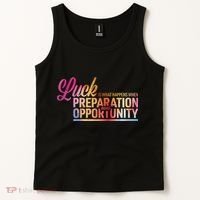 Luck Definition Preparation Meets Opportunity Tank Top thumb 2