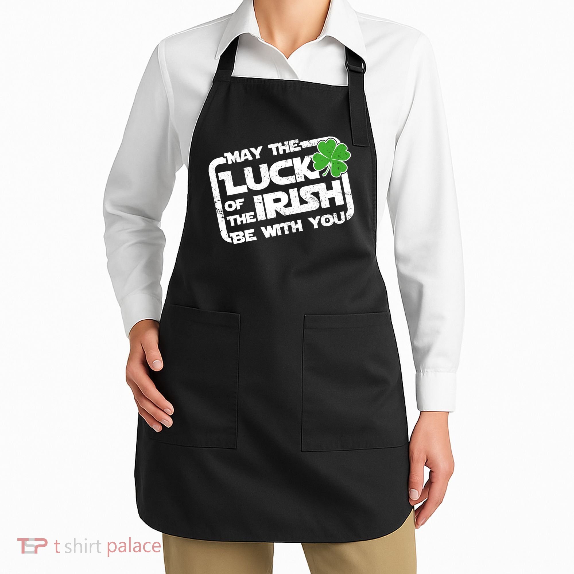 Luck Of The Irish Funny St. Patrick's Day Apron