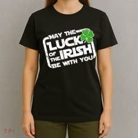 Luck Of The Irish Funny St. Patrick's Day T-Shirt thumb 4