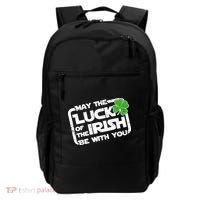 Luck Of The Irish Funny St. Patrick's Day Backpack thumb 0