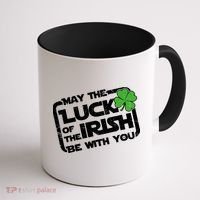 Luck Of The Irish Funny St. Patrick's Day Coffee Mug thumb 1