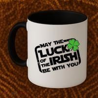 Luck Of The Irish Funny St. Patrick's Day Coffee Mug thumb 2