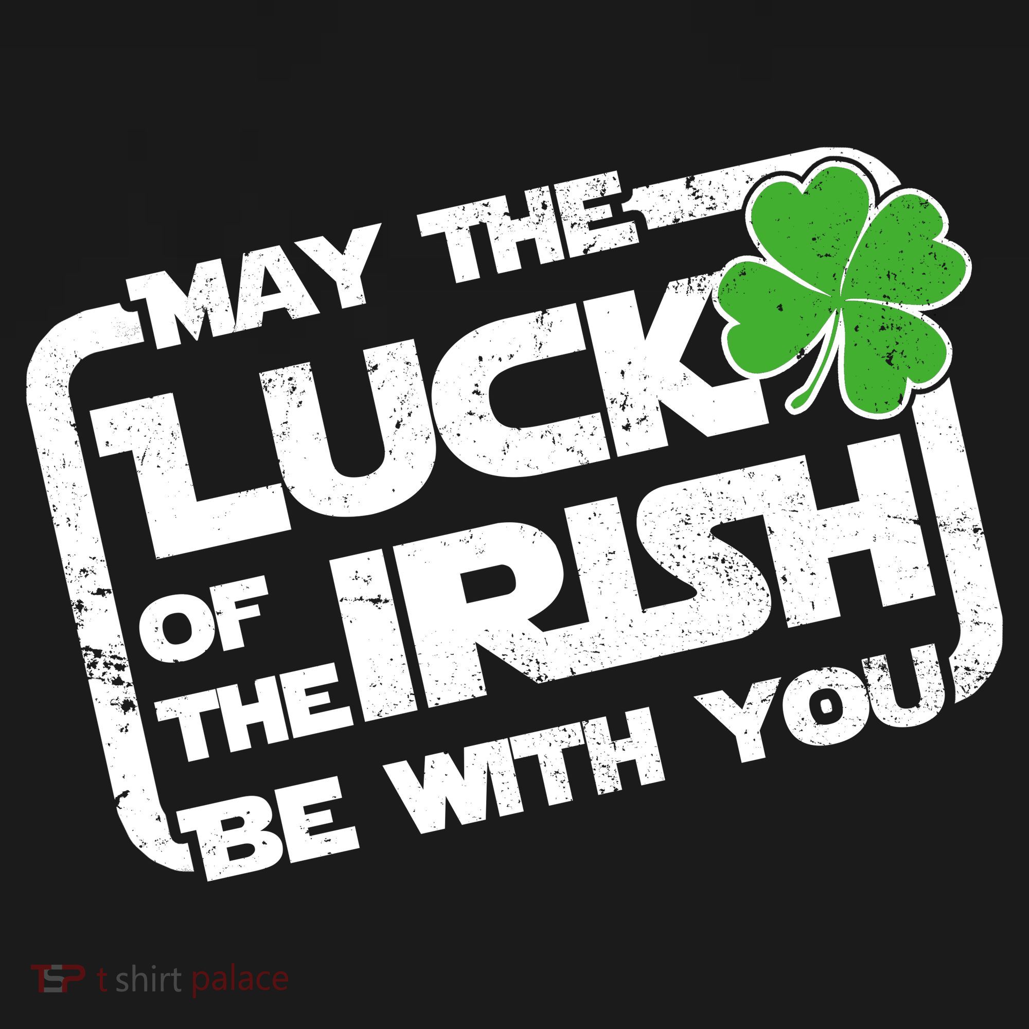 Luck Of The Irish Funny St. Patrick's Day Mousepad