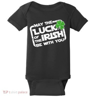Luck Of The Irish Funny St. Patrick's Day Baby Bodysuit