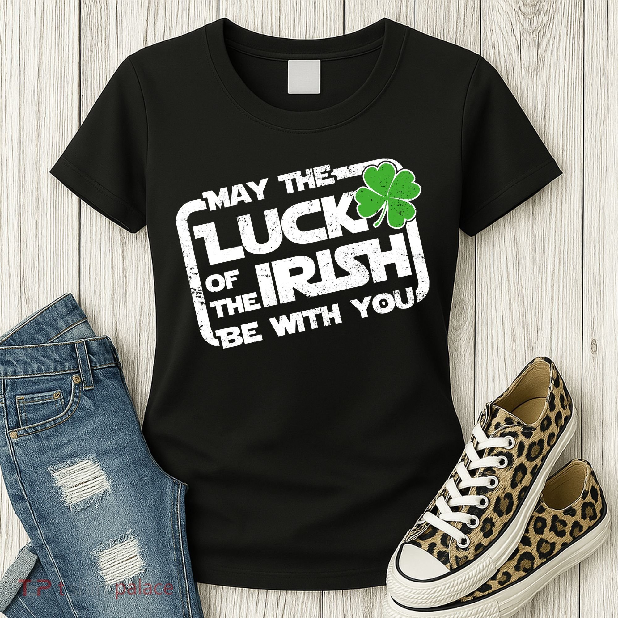 Luck Of The Irish Funny St. Patrick's Day Women's T-Shirt