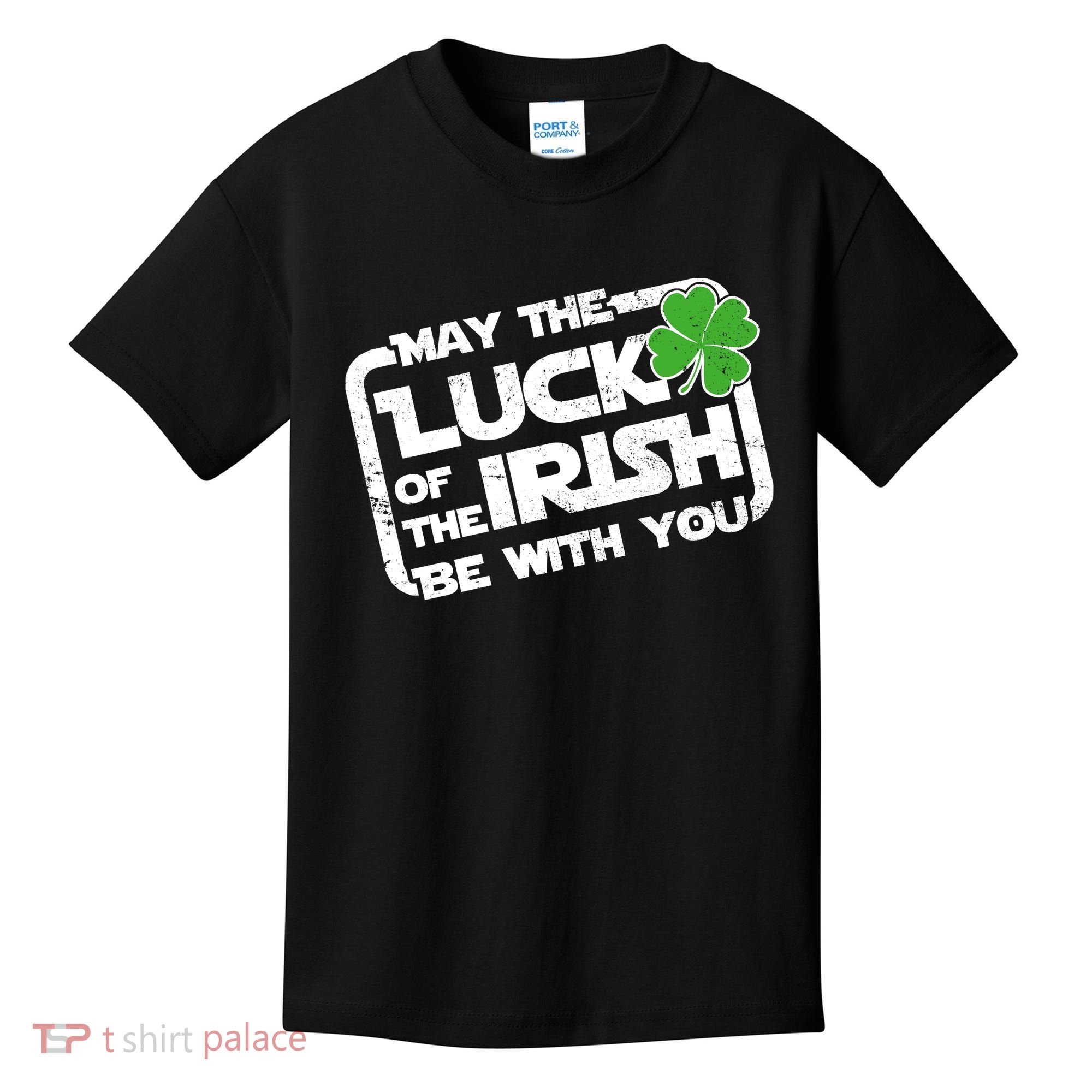 Luck Of The Irish Funny St. Patrick's Day Kids T-Shirt