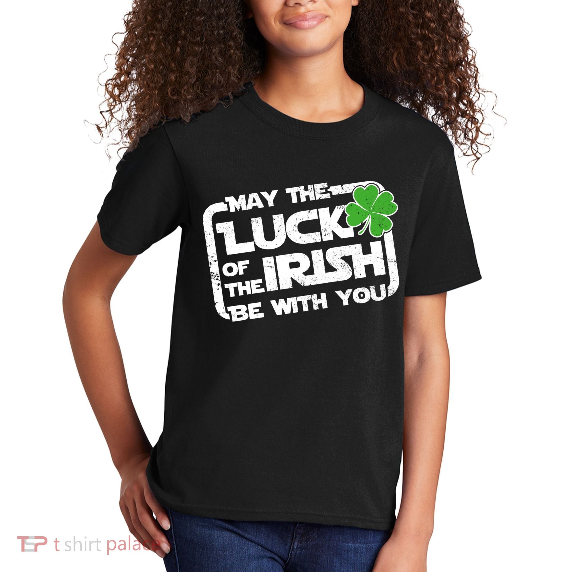 Luck Of The Irish Funny St. Patrick's Day Kids T-Shirt