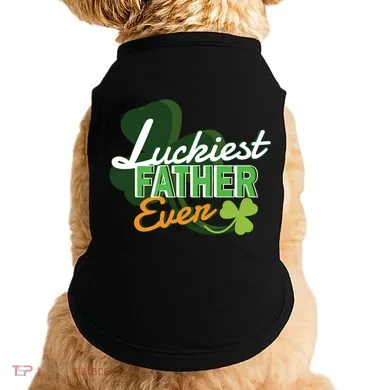 Luckiest Father Ever Doggie Tank