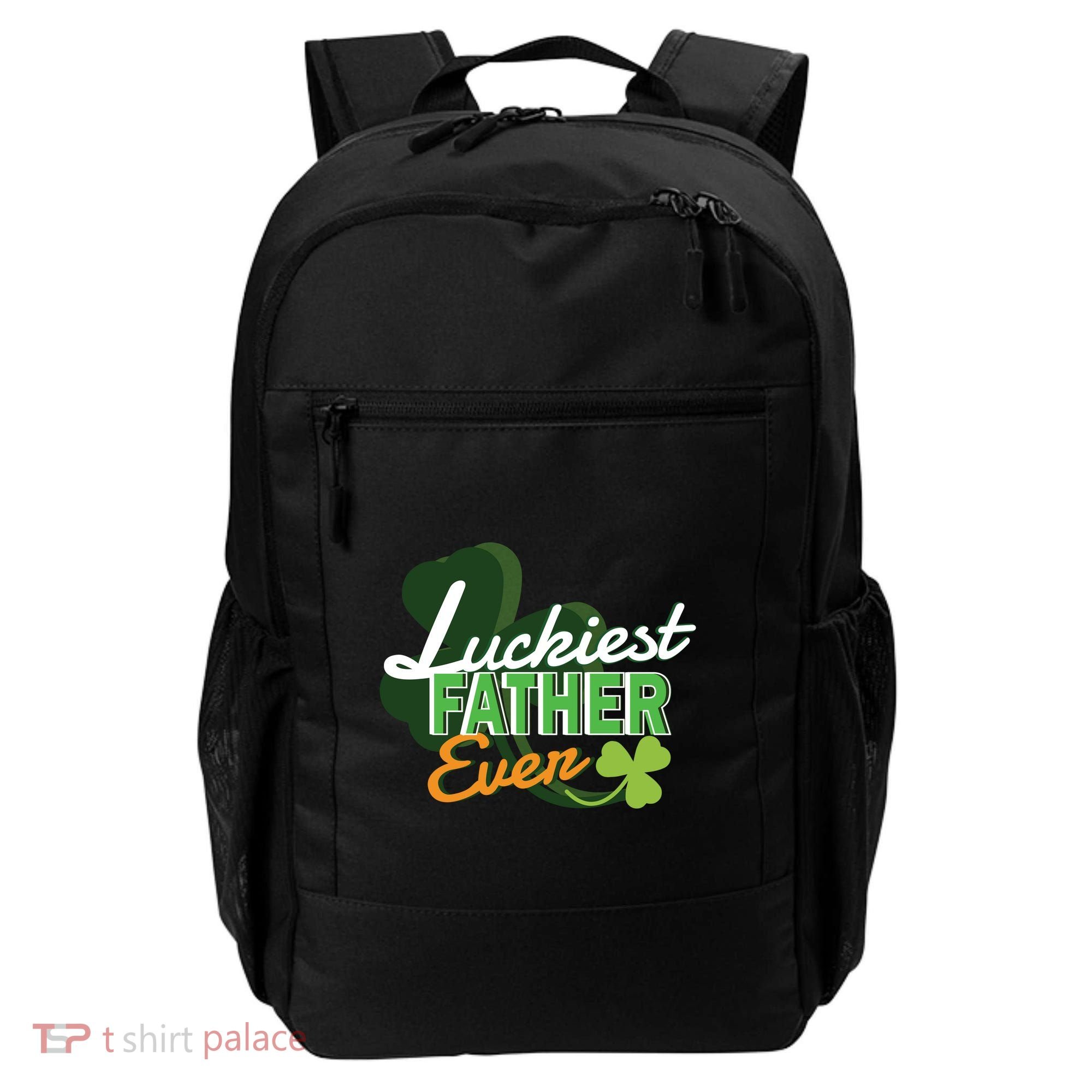 Luckiest Father Ever Backpack