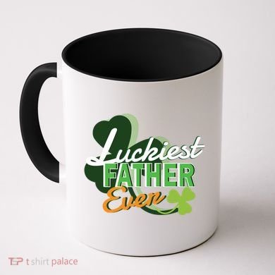Luckiest Father Ever Coffee Mug