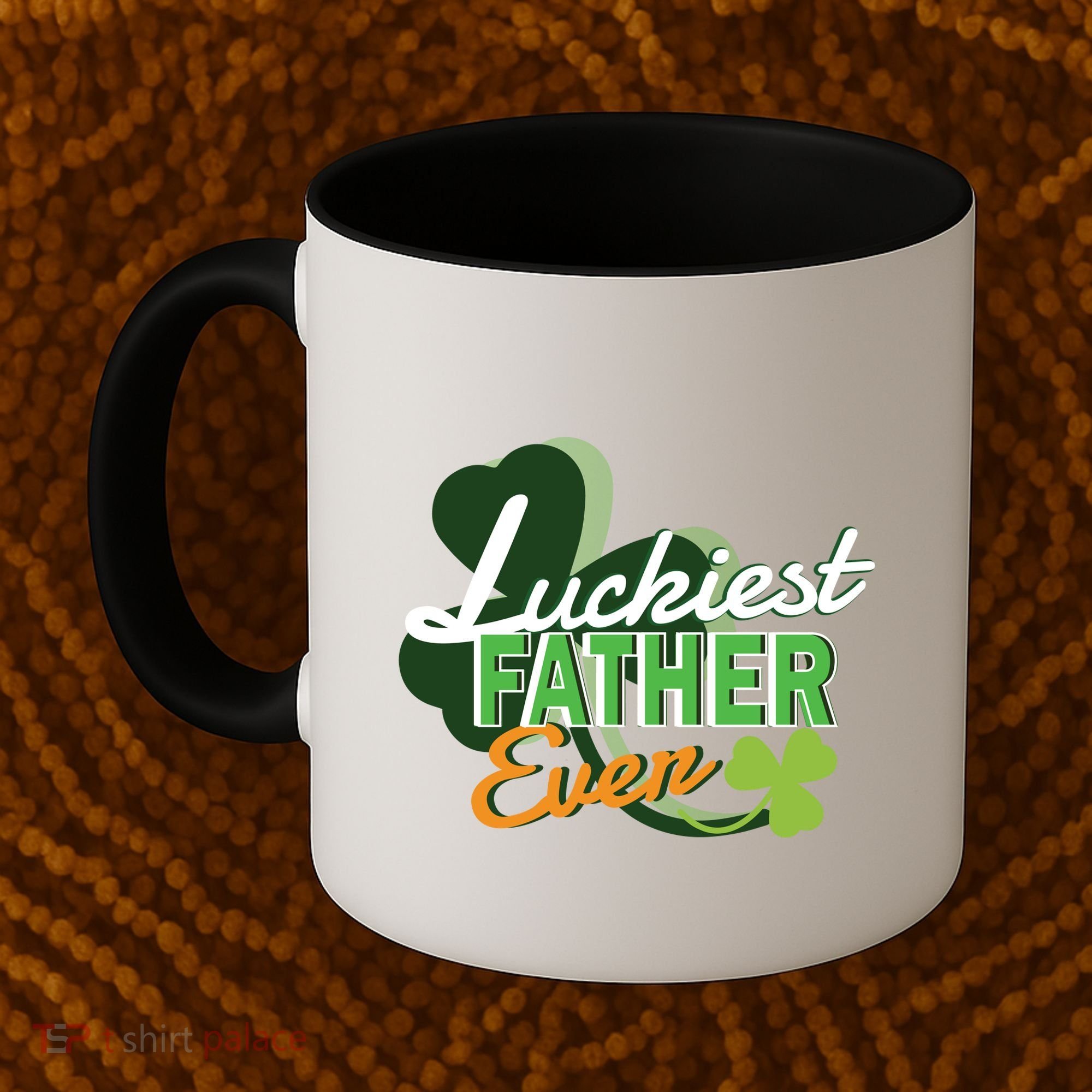 Luckiest Father Ever Coffee Mug