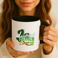 Luckiest Father Ever Coffee Mug thumb 3
