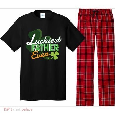 Luckiest Father Ever Pajama Set