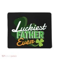 Luckiest Father Ever Mousepad thumb 0