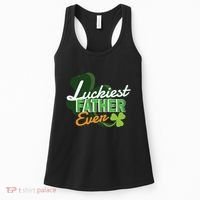 Luckiest Father Ever Women's Tank Top thumb 0