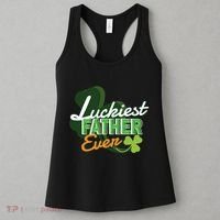 Luckiest Father Ever Women's Tank Top thumb 3