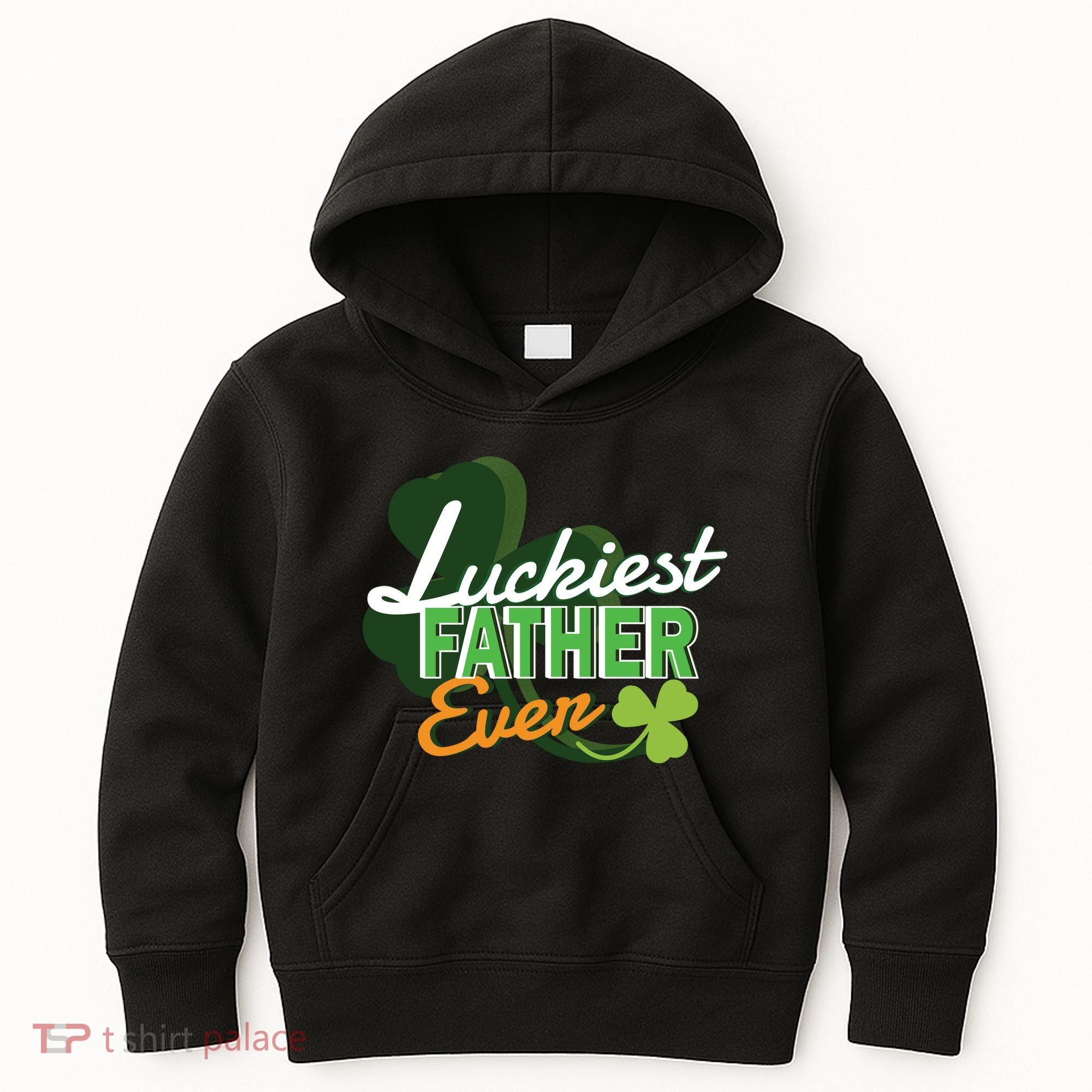 Luckiest Father Ever Kids Hoodie
