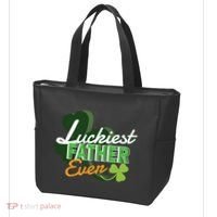 Luckiest Father Ever Tote Bag thumb 3