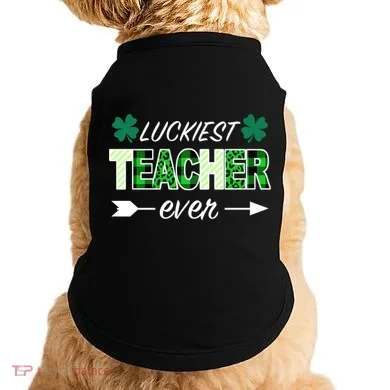 Luckiest Teacher Ever Doggie Tank