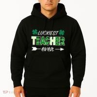 Luckiest Teacher Ever Hoodie thumb 2