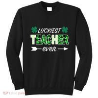Luckiest Teacher Ever Sweatshirt thumb 0