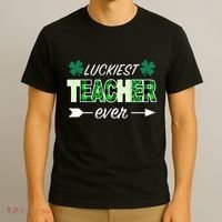 Luckiest Teacher Ever T-Shirt thumb 3