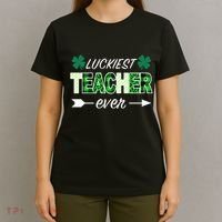Luckiest Teacher Ever T-Shirt thumb 4