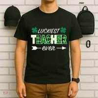 Luckiest Teacher Ever T-Shirt thumb 6