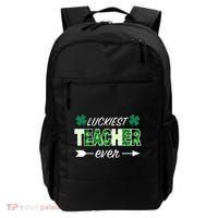 Luckiest Teacher Ever Backpack thumb 0