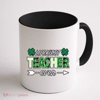 Luckiest Teacher Ever Coffee Mug thumb 1