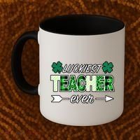 Luckiest Teacher Ever Coffee Mug thumb 2