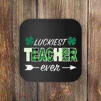 Luckiest Teacher Ever Coaster thumb 0