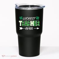 Luckiest Teacher Ever Tumbler thumb 0