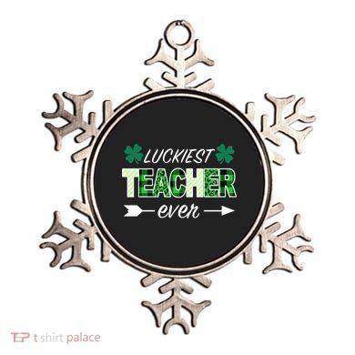 Luckiest Teacher Ever Ornament