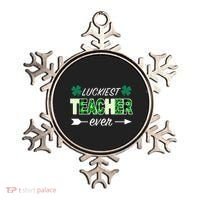 Luckiest Teacher Ever Ornament thumb 0