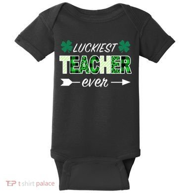 Luckiest Teacher Ever Baby Bodysuit