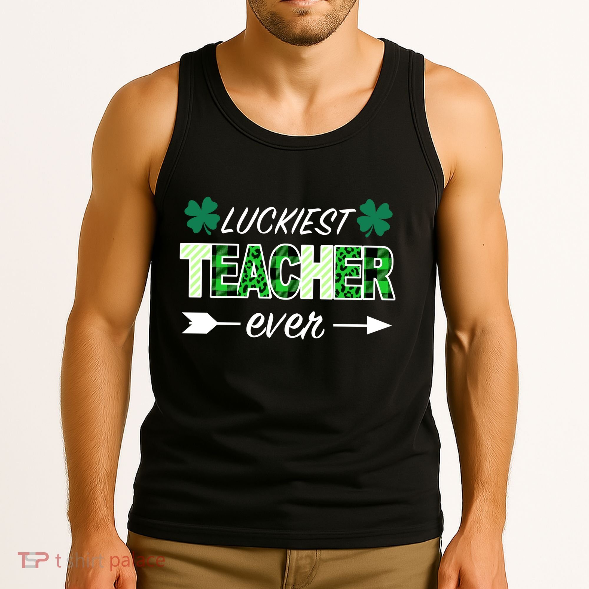 Luckiest Teacher Ever Tank Top