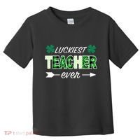 Luckiest Teacher Ever Toddler T-Shirt thumb 0