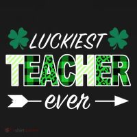 Luckiest Teacher Ever Women's Long Sleeve Shirt thumb 2