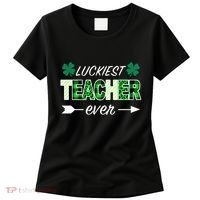 Luckiest Teacher Ever Women's T-Shirt thumb 0
