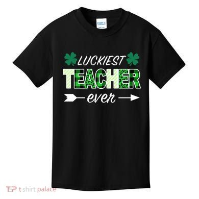 Luckiest Teacher Ever Kids T-Shirt