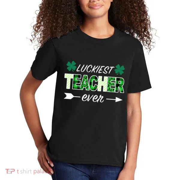 Luckiest Teacher Ever Kids T-Shirt