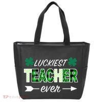Luckiest Teacher Ever Tote Bag thumb 0