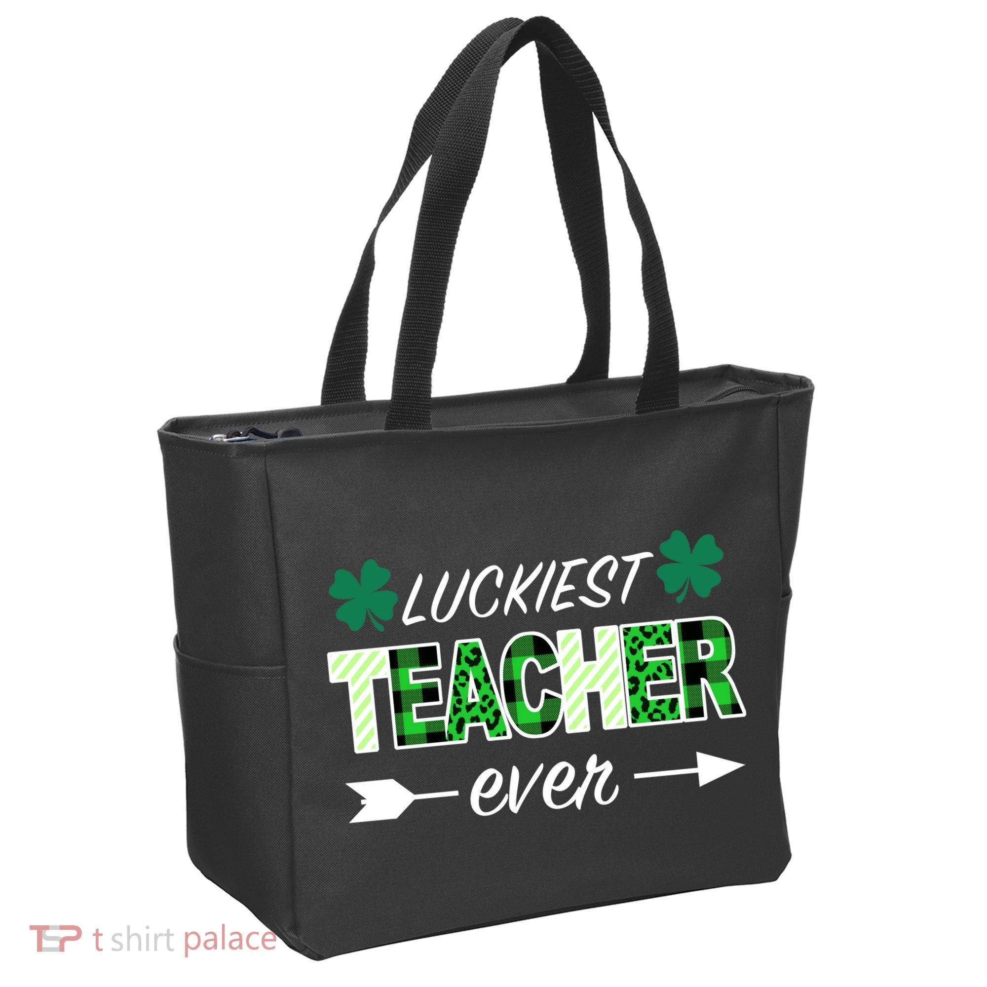 Luckiest Teacher Ever Tote Bag