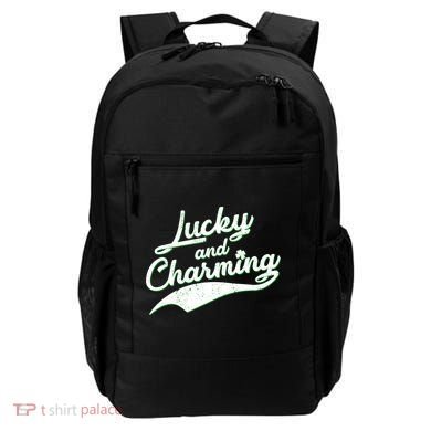 Lucky and Charming St Patrick's Day Backpack