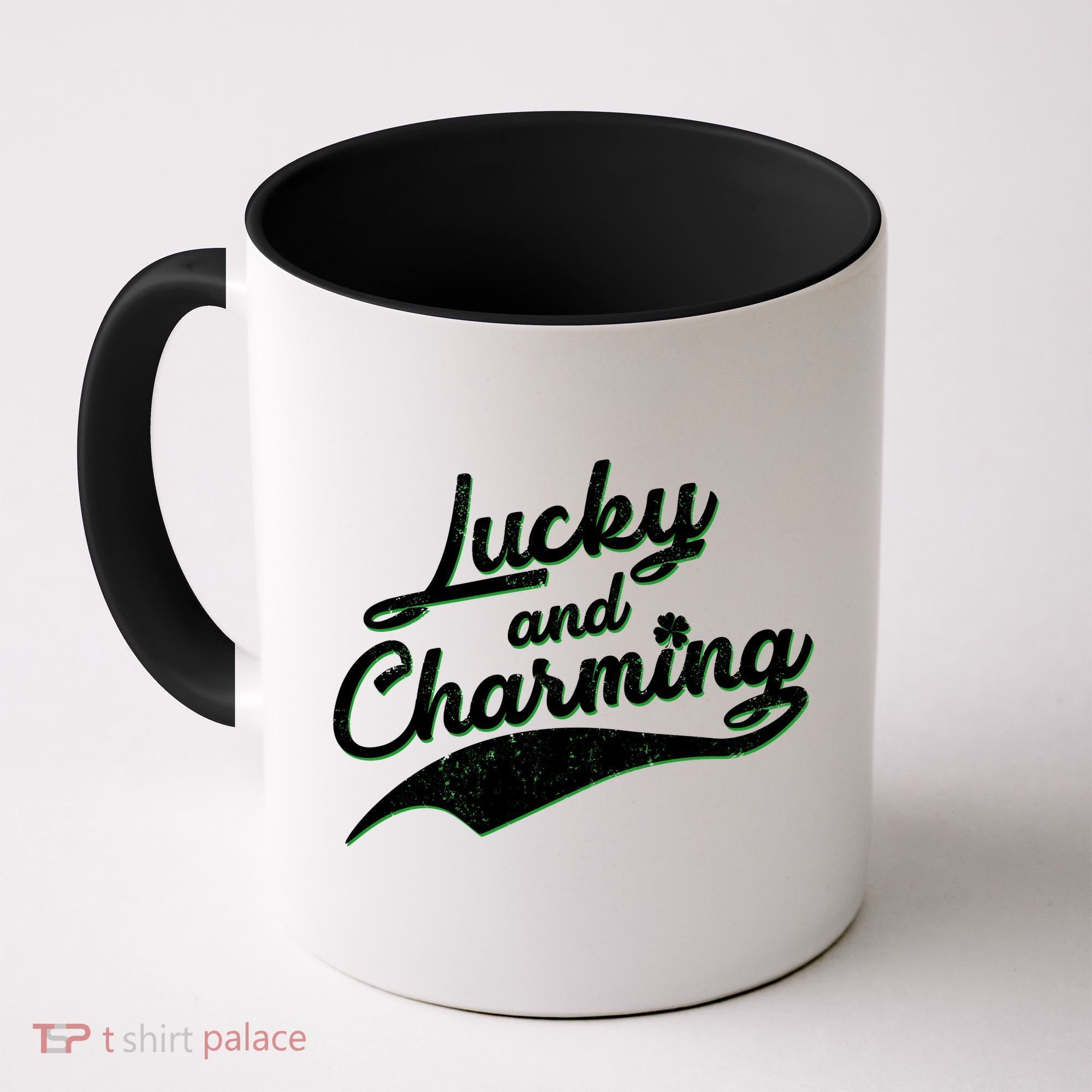 Lucky and Charming St Patrick's Day Coffee Mug
