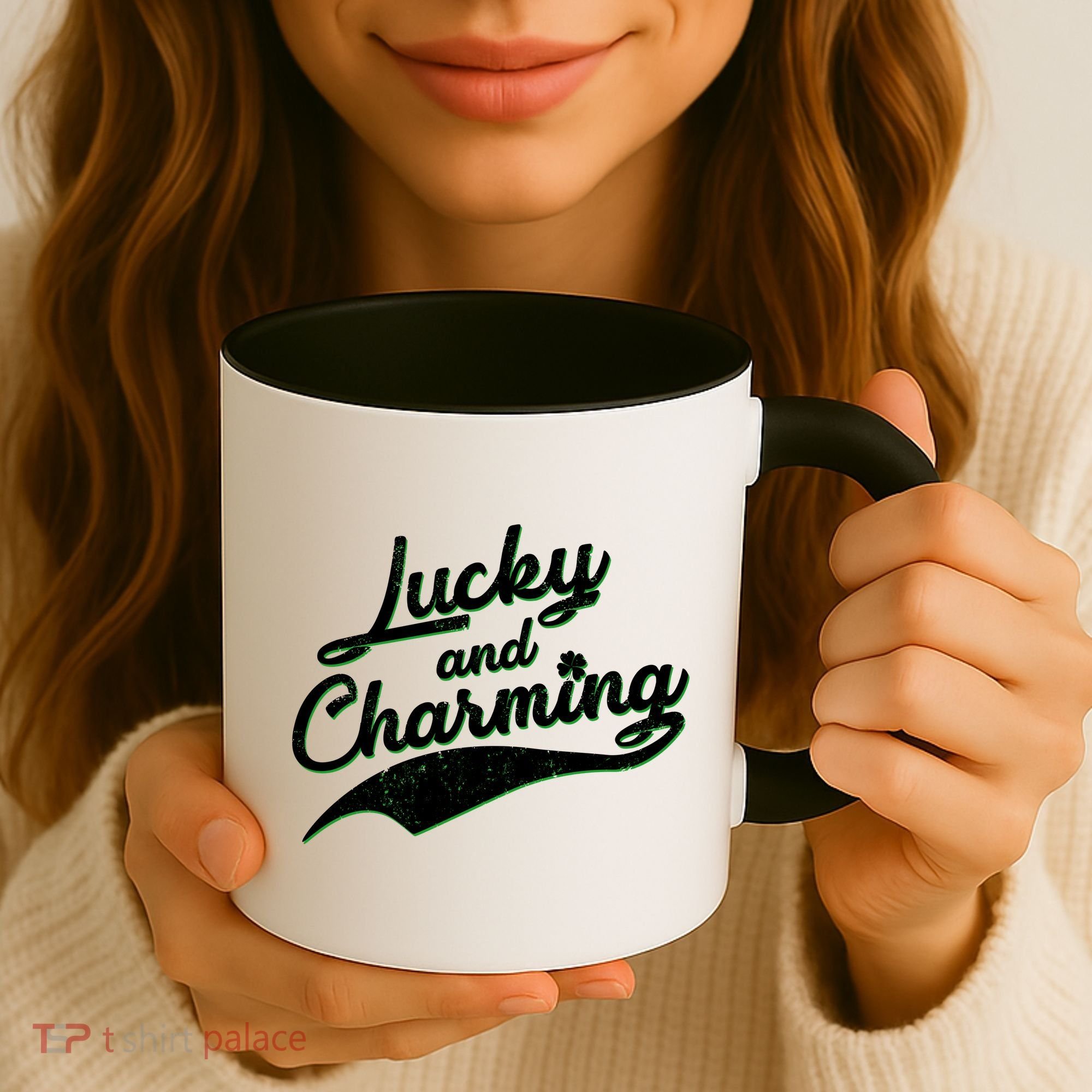 Lucky and Charming St Patrick's Day Coffee Mug