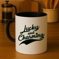 Lucky and Charming St Patrick's Day Coffee Mug thumb 4