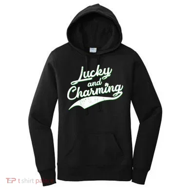 Lucky and Charming St Patrick's Day Women's Hoodie