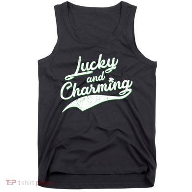 Lucky and Charming St Patrick's Day Tank Top